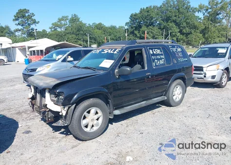 2002 Nissan Pathfinder Se from USA, damaged, VIN JN8DR09X32W652963
